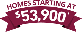 Homes starting at